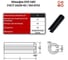 Штифт пружинный 23 Болта DIN 1481 6х30 / ГОСТ 14229-93 / ISO 8752, 250 шт. штифт1481630 2