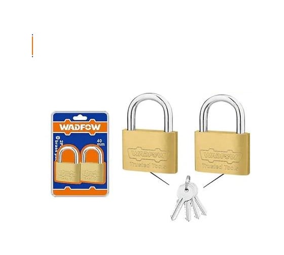 Набор замков навесных WADFOW 20 мм 2 шт 6/72 WPDT422