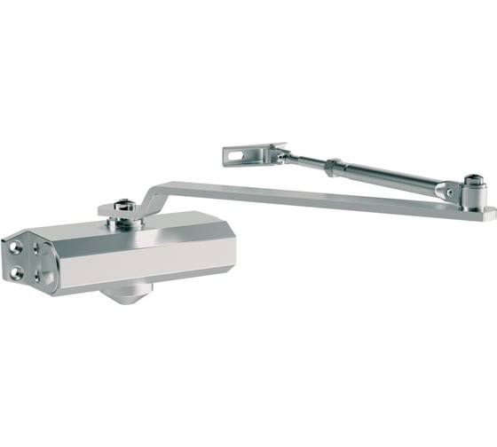 Доводчик дверной Ajax DCTR 50-100 DA AL алюминий 58823