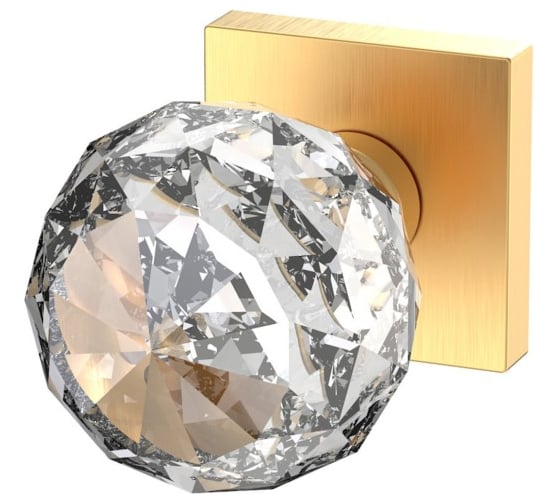 Ручка раздельная Armadillo K.ART52.D.LUXURY FSG-39 флор. золото 63865