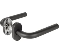 Ручка раздельная Fuaro R.DSS201-0201P/19 INOX 201 BLACK (овальное основание) 60351