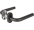 Ручка раздельная Fuaro R.DSS201-0201P/19 INOX 201 BLACK (овальное основание) 60351 1