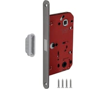 Защелка врезная магнитная Fuaro MAGNM96WC-50/BL INOX GR-23 графит (блистер) 60271