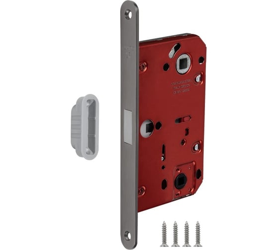 Защелка врезная магнитная Fuaro MAGNM96WC-50/BL INOX GR-23 графит (блистер) 60271