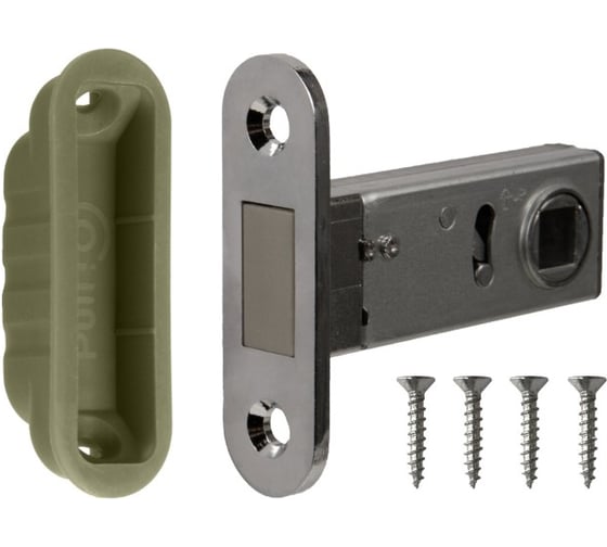 Защелка врезная магнитная Punto ML50-8 CP-8 хром 61131