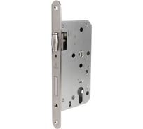 Замок врезной Fuaro DD.INOX/C-55.72/R с роликовой защелкой (лиц.планка 20 мм) 62871