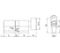 Цилиндровый механизм Fuaro (200 ZM/110) 2000ZM Knob 110(55+10+45) BL-24 черный 5Key с вертушкой 60107 3