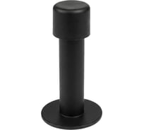 Упор дверной настенный Punto DFIX/W85 INOX BL-24 черный 63847