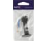 Упор дверной настенный Punto DFIX/W85 INOX BL-24 черный 63847 2