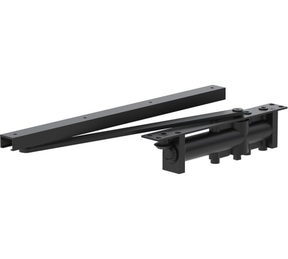 Доводчик дверной скрытой установки Fuaro DCH2-06 Hold Open (25-120 кг) BL (черный) до 120 кг 63381