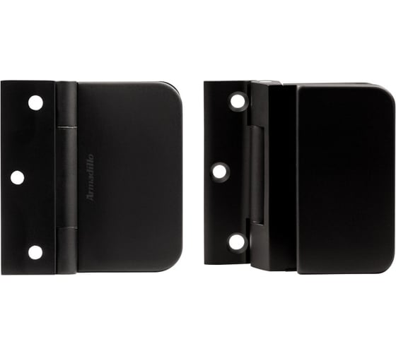 Петля для стеклянной двери Armadillo Space.GL.H01 (2 шт) BL черный 57917