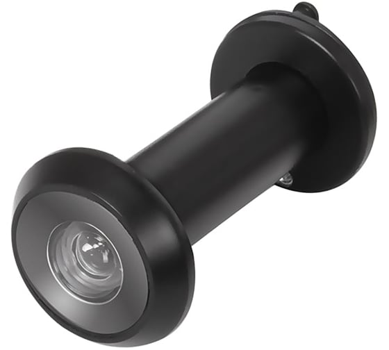 Глазок дверной Fuaro противопожарный FP.DVG 3/90-50/S (VIEWER 3 DVSG 50x90/16) BL-24 черный 62839