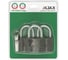 Набор замков навесных Ajax PD-0150 (3 locks+5 keys) blister 57995 3