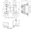 Петля скрытой установки Fuaro HH-180 (hide hinge) до 100 кг (на 2 петли) 49677 2