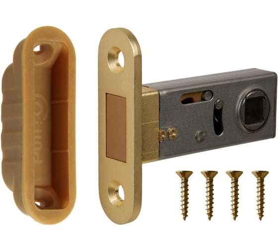 Защелка врезная магнитная Punto ML50-8 SSG-39 сатин.золото 61139