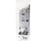 Корпус замка Punto ML85-35/IND BL (черный) 63223 3