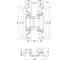 Петля скрытой установки Fuaro HH-180-200 (200 кг на 2 петли, 180 угол открывания) BL (черная) 63161 3