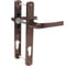 Ручка на планке Punto HANDLE.85.25.67-75 RAL 8017 коричневый 60797 1
