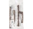 Ручка на планке Punto HANDLE.85.25.67-75 RAL 8017 коричневый 60797 3