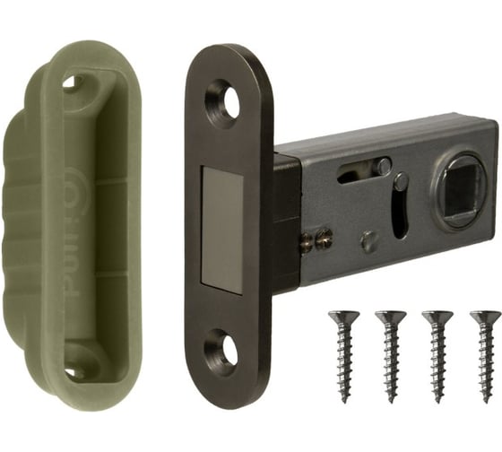 Защелка врезная магнитная Punto ML50-8 GR-23 графит 61133