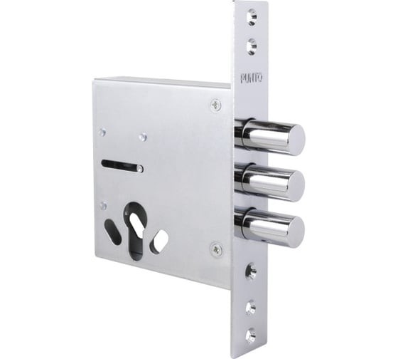 Корпус врезного замка цилиндровый Punto MDV30/C-65.00 CP хром тех.уп. 60609