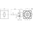 Ручка поворотная Fuaro BKW8x75.K.RL52 (BKW8x75 RL) ABG-6 зелёная бронза 63251 3