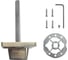 Ручка поворотная Fuaro BKW8x75.K.RL52 (BKW8x75 RL) ABG-6 зелёная бронза 63251 5