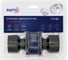 Ручка защелка Punto DK772/BL BL-ET (кл./фик.) черный 58401 4