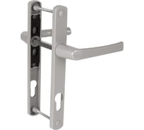 Ручка на планке Punto HANDLE.85.25.67-75 RAL 9006 серый 60801