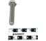 Болт NEWKEY М12х50 DIN 933 A2-70 (AISI 304), 4шт. NK-SBM12*50/A2-70/4 2