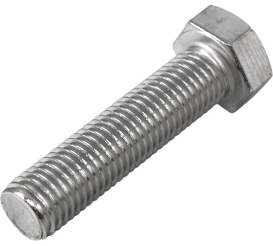 Болт NEWKEY М20х80 DIN 933 A2-70 (AISI 304), 25шт. NK-SBM20*80/A2-70/25