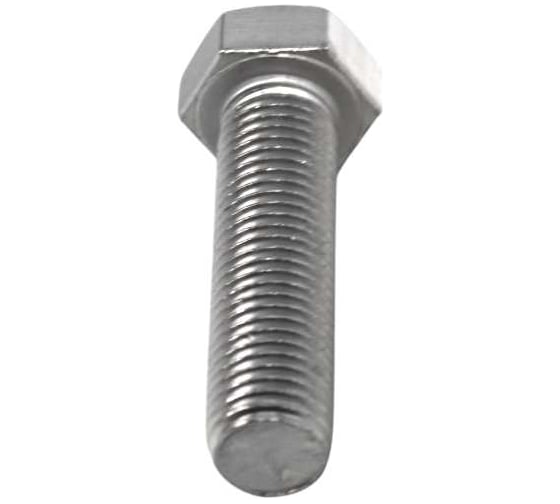 Болт NEWKEY М16х60 DIN 933 A2-70 (AISI 304), 25шт. NK-SBM16*60/A2-70/25