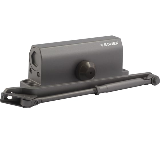 Доводчик SNX SONEX DS-170 (от 120 до 170 кг) морозостойкий графит 20356