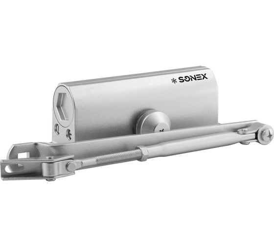 Доводчик SNX SONEX DS-110 HO (от 50 до 110 кг) морозостойкий серебро 20367