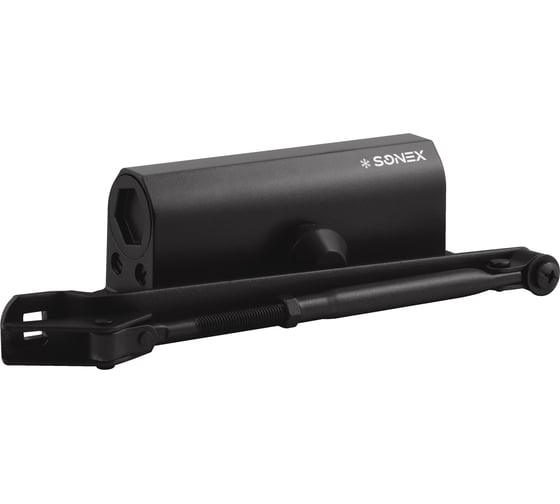 Доводчик SNX SONEX DS-140 (от 80 до 140 кг) морозостойкий черный 20353
