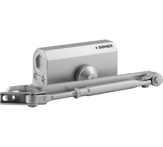 Доводчик SNX SONEX DS-60 (от 15 до 60 кг) морозостойкий серебро 20342