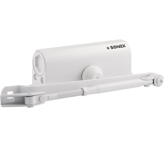 Доводчик SNX SONEX DS-140 (от 80 до 140 кг) морозостойкий белый 20349