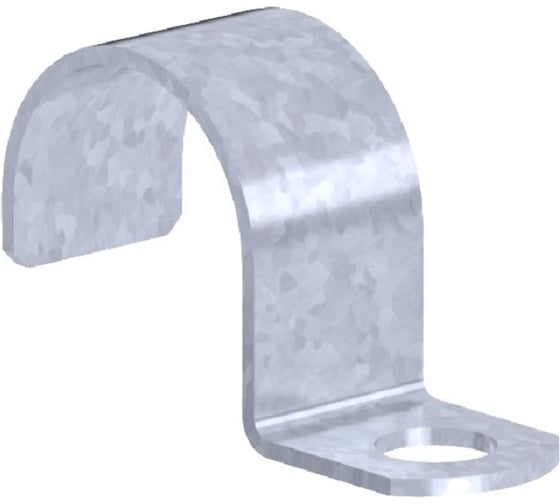 Скоба однолапковая PRO-montag.ru СООК 25-26 с отверстием d 6,5 мм (1,0) 100 шт. PM77528-1