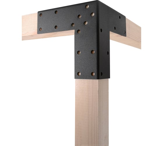 Коннектор для бруса ООО СКП универсальный, накладка, 100х100 мм, 2 мм - 1 шт СТ-028Ч