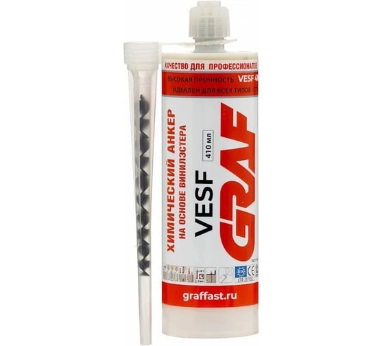 Химический анкер GRAF на основе винилэстера VESF 410 мл УТ-00001778