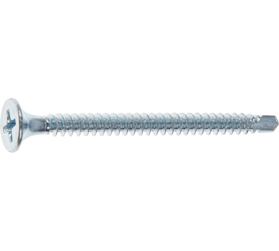 Саморез STARFIX 3.5х41 мм для монтажа ГКЛ к металлу, цинк, со сверлом (500 шт в карт. уп.) ЦЗ-0015503904