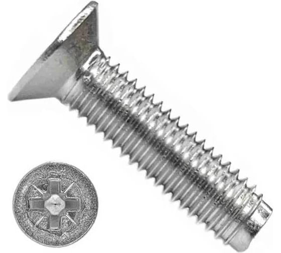 Винт ОПМ DIN 7500 М2,5х20 zn Form М-Z 1000 шт УТ000124706