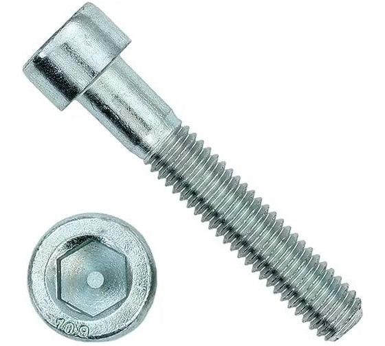 Винт DIN 912 М6х180 8.8 zn 100 шт ОПМ П0000023548