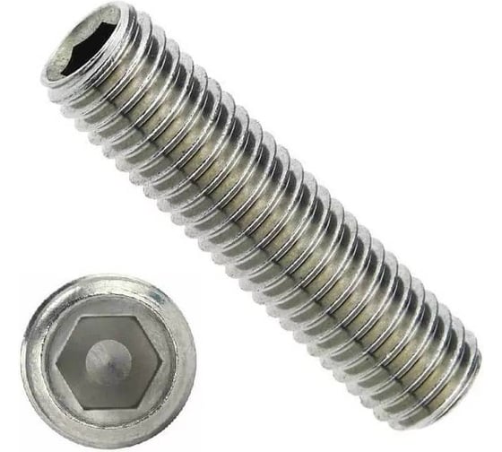 Винт DIN 913 М3х4 45H zn 1000 шт ОПМ УТ000073769