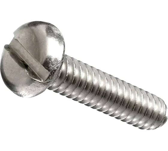 Винт ISO 1207 М2,5х8 4.8 zn 2000 шт ОПМ УТ000075116