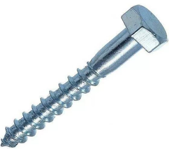 Шуруп DIN 571 d10х45 zn 100 шт ОПМ УТ000135320