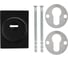 Броненакладка врезная PALIDORE 060-080-С-R BLACK, черный 98761627 1
