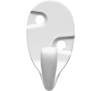 Крючок-вешалка 23 Болта белая №22 полимер, 4 шт. к685ф4