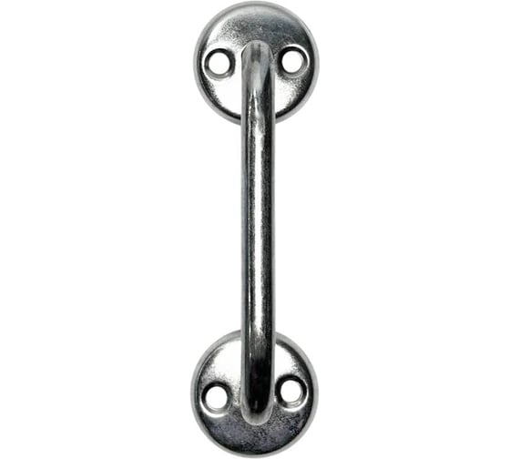 Ручка скоба 23 Болта РС-80-3 цинк для мебели, окон,дверей, 1 шт. 91589ф1