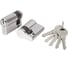 Цилиндровый механизм FUARO (100 ZA/45) 1000ZAKey45(5+10+30) CP хром 5Key 59317 1